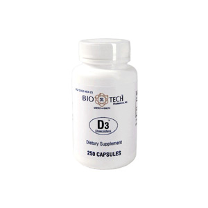 Vitamin D3 – Bio Tech (250 capsules)